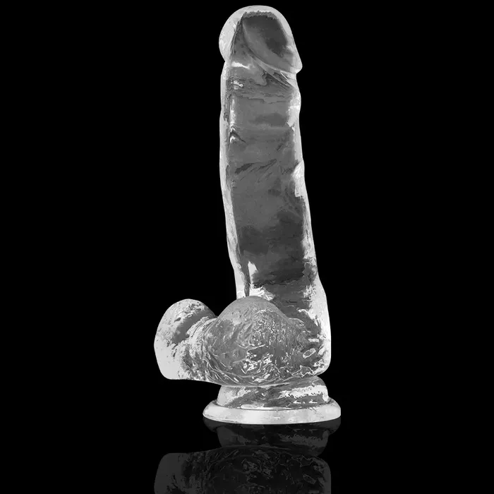 Dildo x ray Clear Cock with Balls — 18.5 cm Photo 5