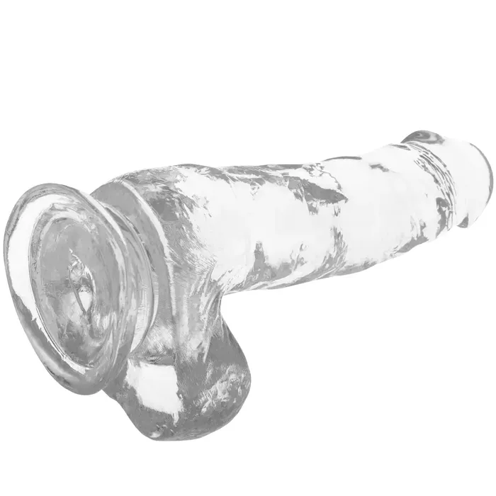 Dildo x ray Clear Cock with Balls — 18.5 cm Photo 6