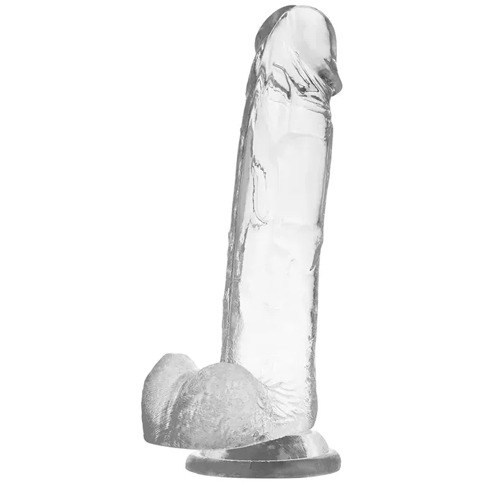 Фаллоимитатор x ray Clear Cock with Balls — 22 см, 4,6 см Photo 2