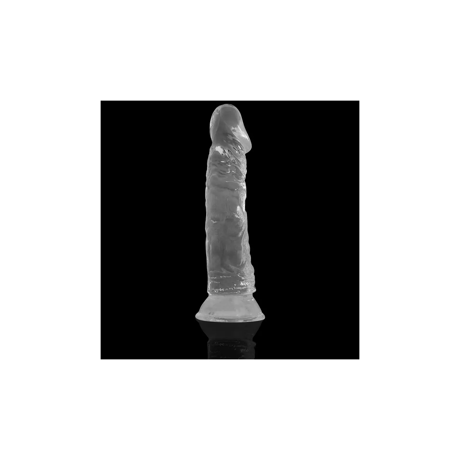 Dildo X RAY Caurspīdīgs loceklis 19 cm Photo 4