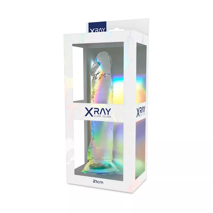 Фаллоимитатор x ray CLEAR COCK 21 см, Ø 4 см Photo 7