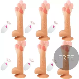 Dildo Cyber Silicock Silikons Melns 23.88 cm