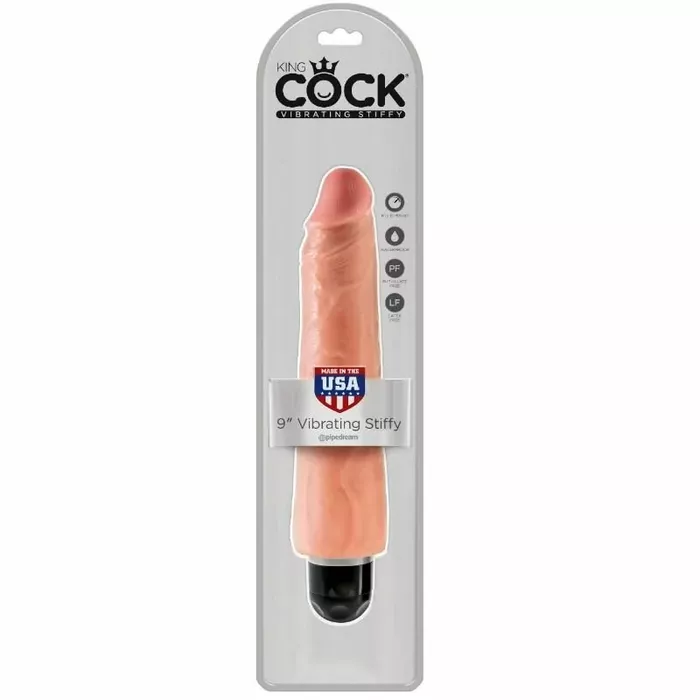 Vibrators king cock Vibrating Stiffy — 23 cm Photo 3