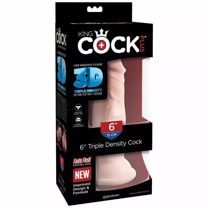 Фаллоимитатор King Cock Triple Density 15 см Photo 5