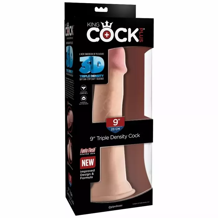 Dildo King Cock Triple Density 23 cm Photo 6