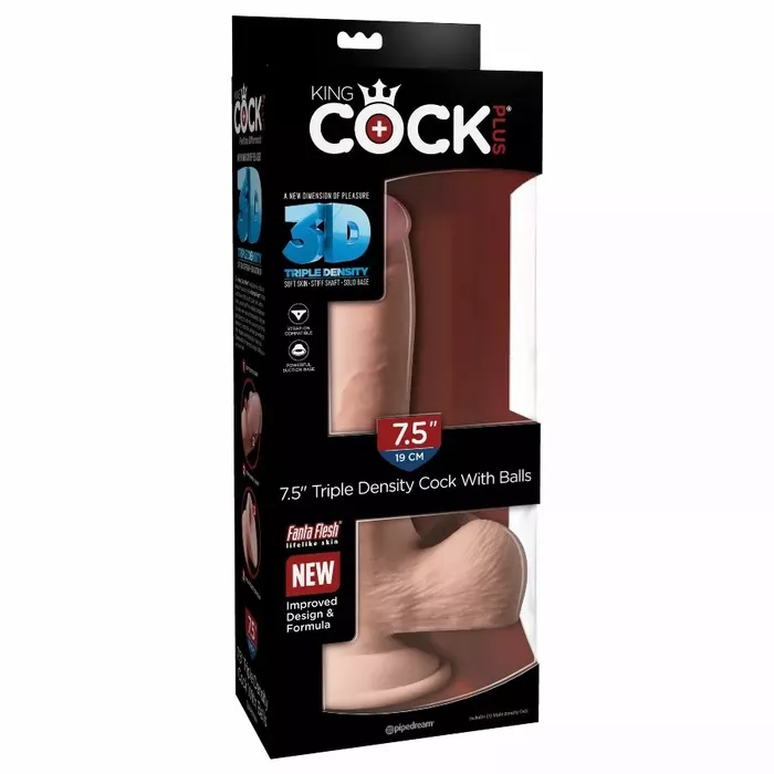 Dildo King Cock Triple Density 19 cm Photo 7