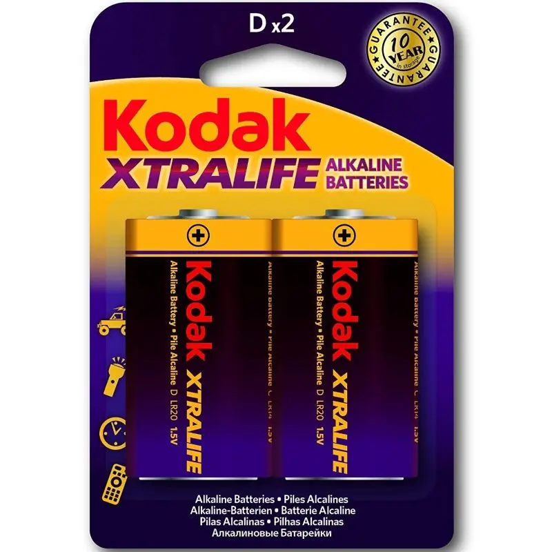 Single-use battery Kodak KDXLR20PB2 D-221122 Photo 2