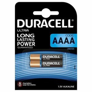 Duracell MX2500 sadzīves baterija Vienreizlietojamā baterija AAAA Alkaline