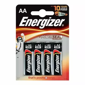 ENERGIZER ALKALINE POWER BATTERY AA LR6 *4