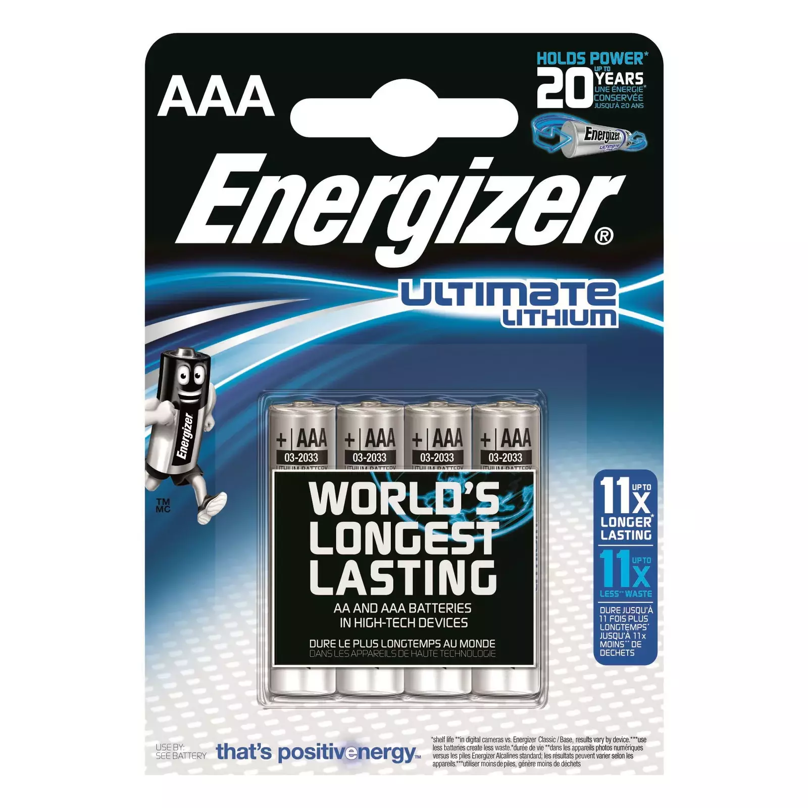 Батарея, Energizer ENLITHIUMAAAP4, D-226742 Photo 1