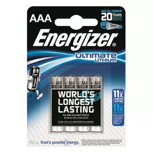 ENERGIZER ULTIMATE LITHIUM  AAA L92 LR03 1,5V *4