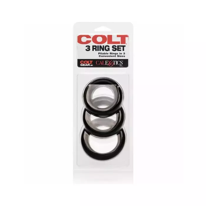 CalExotics COLT 3 Ring Set cock rings Photo 2