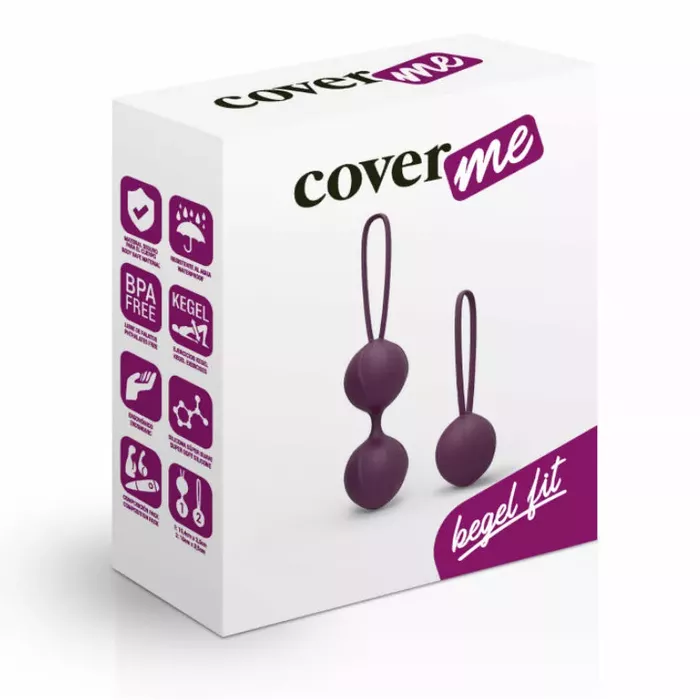 Kēgela bumbiņas COVERME LILAC — iegurņa trenažieris Photo 4