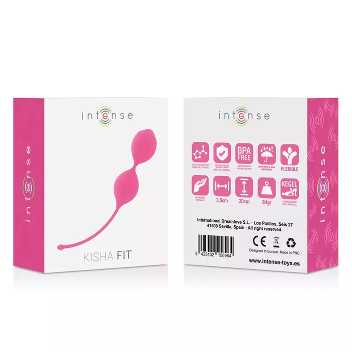 Kegel Balls INTENSE Kisha Fit — silicone 3.5 cm Photo 5