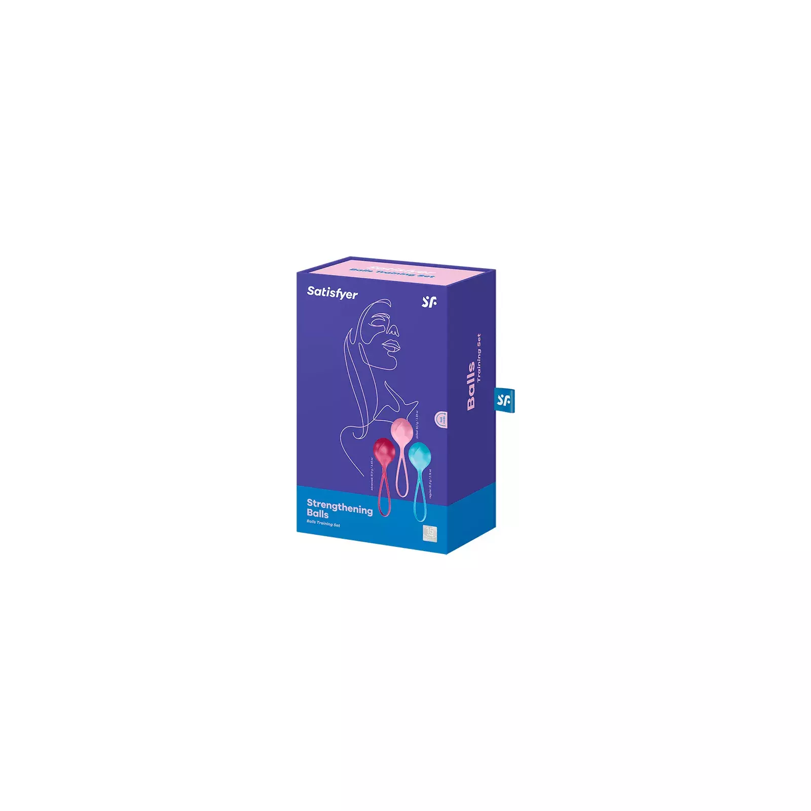 Вагинальные шарики Satisfyer LOVEBALLS TRAINING SET 3 Photo 4