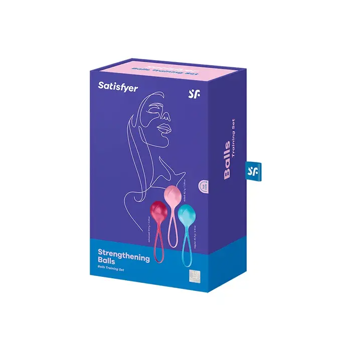 Вагинальные шарики SATISFYER Loveballs Training Set 3 Photo 4