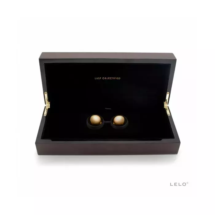 Vaginālie lodītes Lelo LUNA BEADS 20 Karat Gold Photo 2
