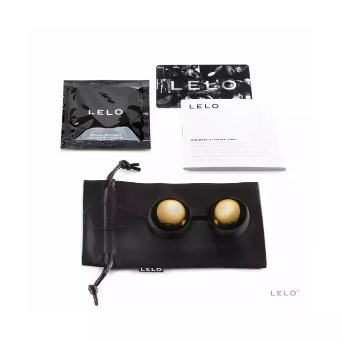 Vaginālie lodītes Lelo LUNA BEADS 20 Karat Gold Photo 3