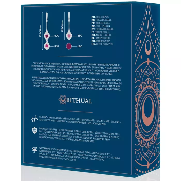 Pelvic training set RITHUAL DEVA AQUA GREEN Photo 4
