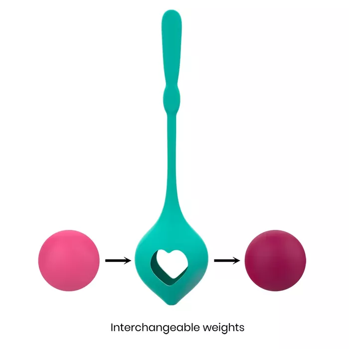 Pelvic training set RITHUAL DEVA AQUA GREEN Photo 7