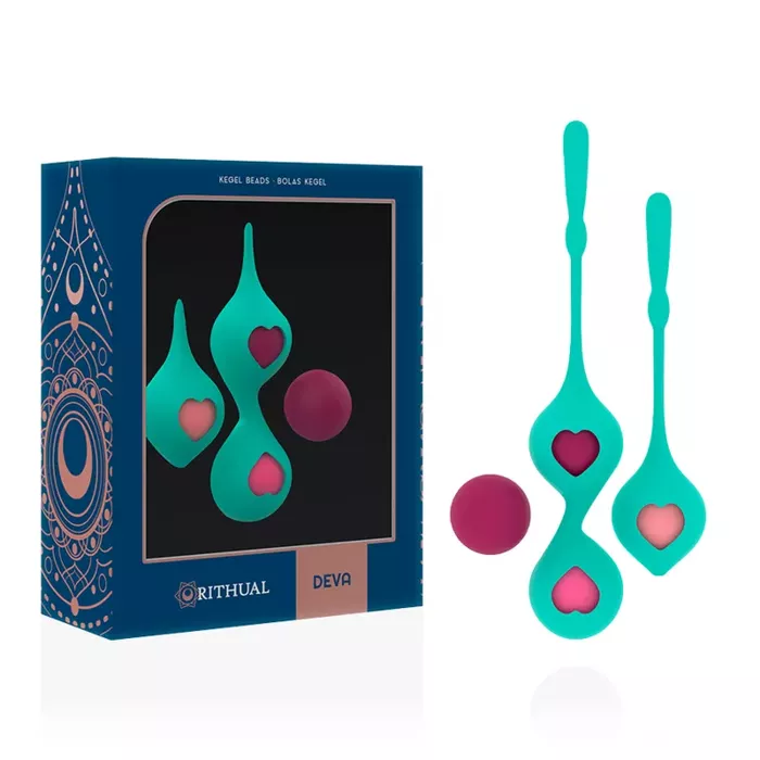 Pelvic training set RITHUAL DEVA AQUA GREEN Photo 10