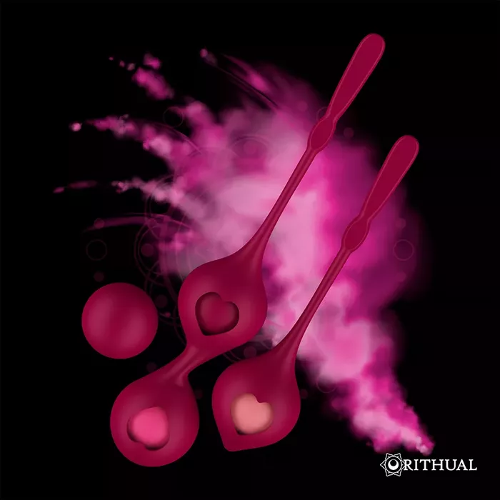 Pelvic training balls RITHUAL Orchid Deva Photo 8
