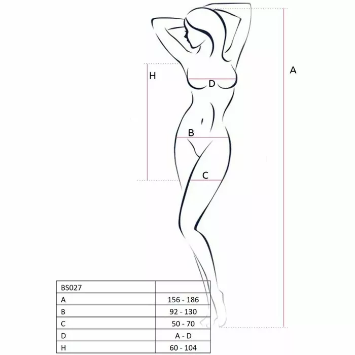 Bodystocking PASSION WOMAN BS027 Photo 4