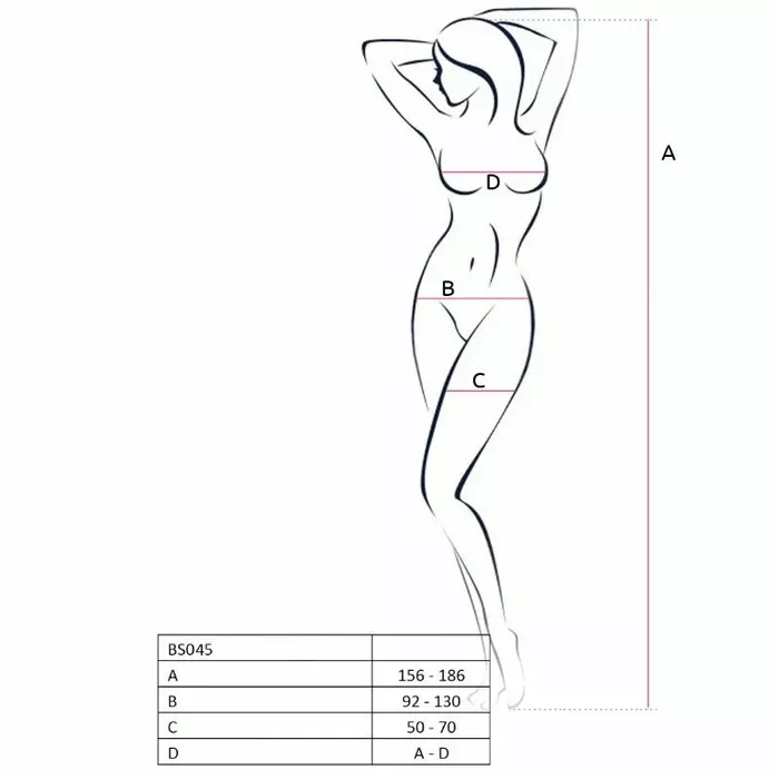 Bodystocking PASSION Woman BS045 Photo 3