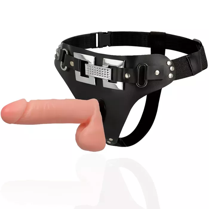 Strap-on harness attraction Deluxe — 18 cm, 4,5 cm Photo 3