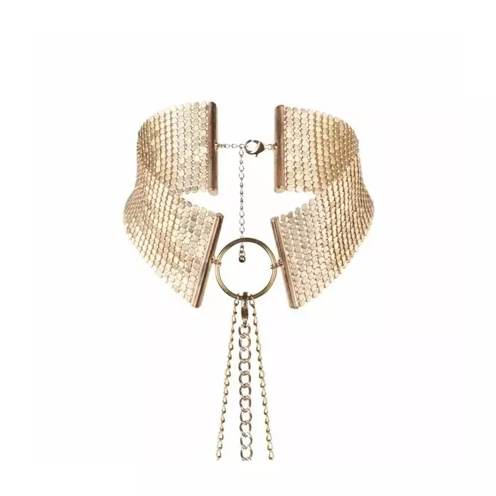 Металлическое ожерелье-воротник BIJOUX DÉSIR MÉTALLIQUE GOLD Photo 3