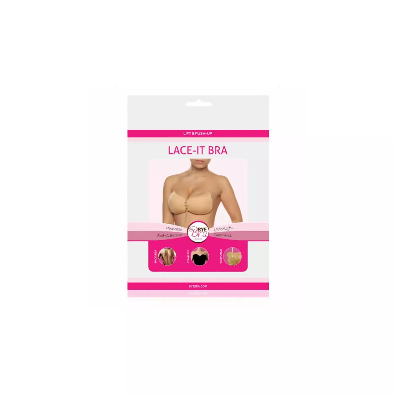 BYE-BRA - LACE-IT ENHANCEMENT PUSH-UP D, D-215774 Photo 1