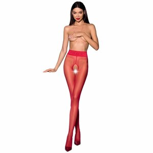 PASSION WOMAN TIOPEN 001 RED STOCKINGS SIZE 1/2