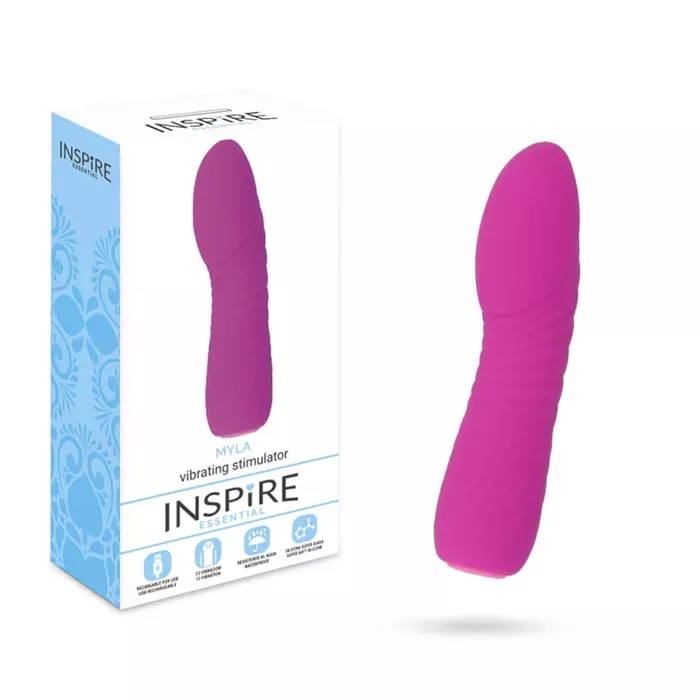 Vibrators INSPIRE ESSENTIAL Myla — silikons, 11,8 cm Photo 4