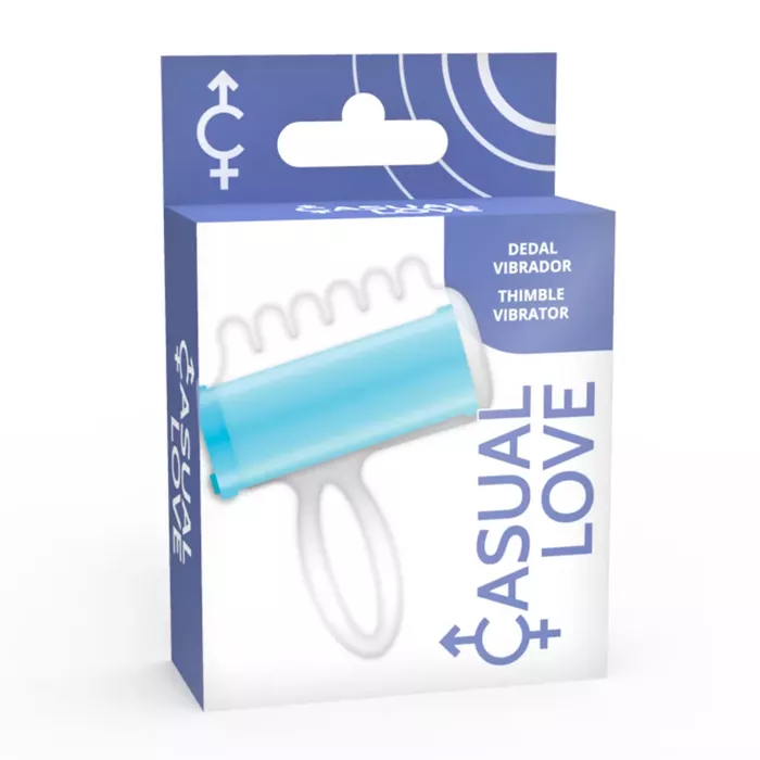 Ручной массажер casual love LOVE FINGER FUN BLUE Photo 6
