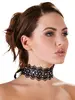 Cottelli Collection Embroidered Choker with rhinestones Photo 9