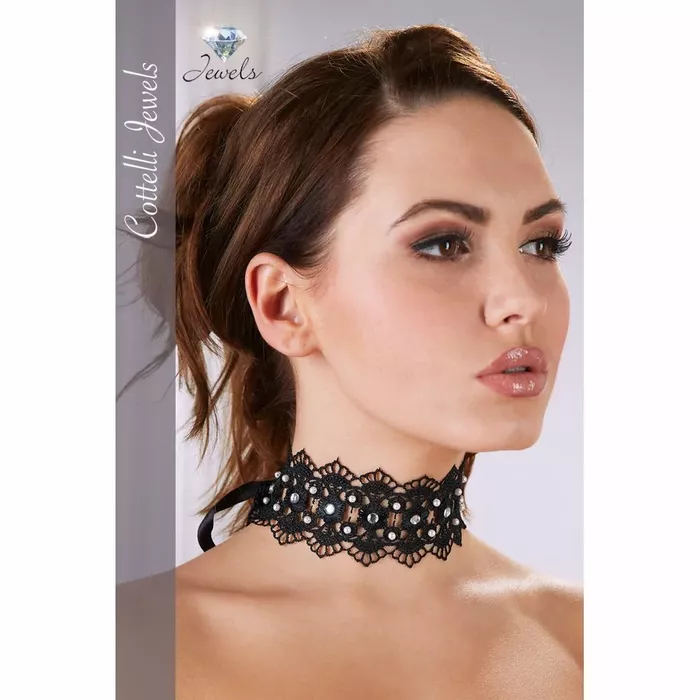 Чокер Cottelli Collection с кристаллами Photo 7