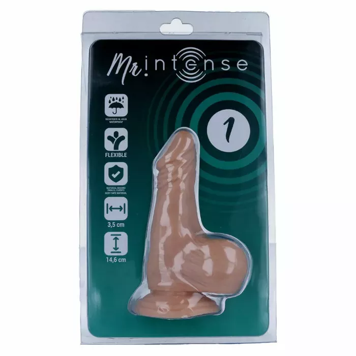 Фаллоимитатор mr. intense — 14,6 см, диам. 3,5 см Photo 3