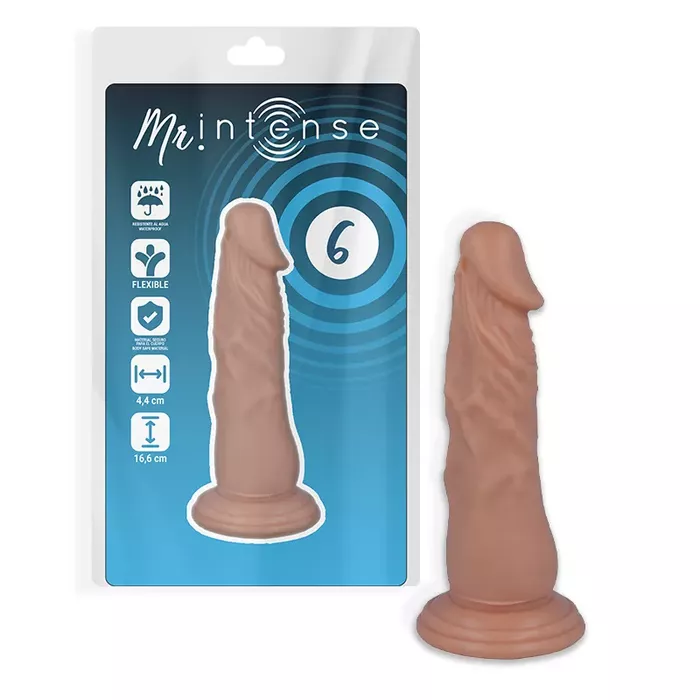 Dildo mr. intense D-216087 — silikons 16,6x4,4 cm Photo 8