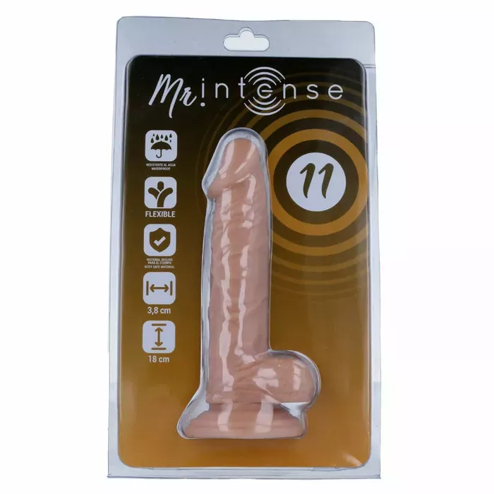 Dildo mr. intense D-216092 — silikons 18 cm Photo 3