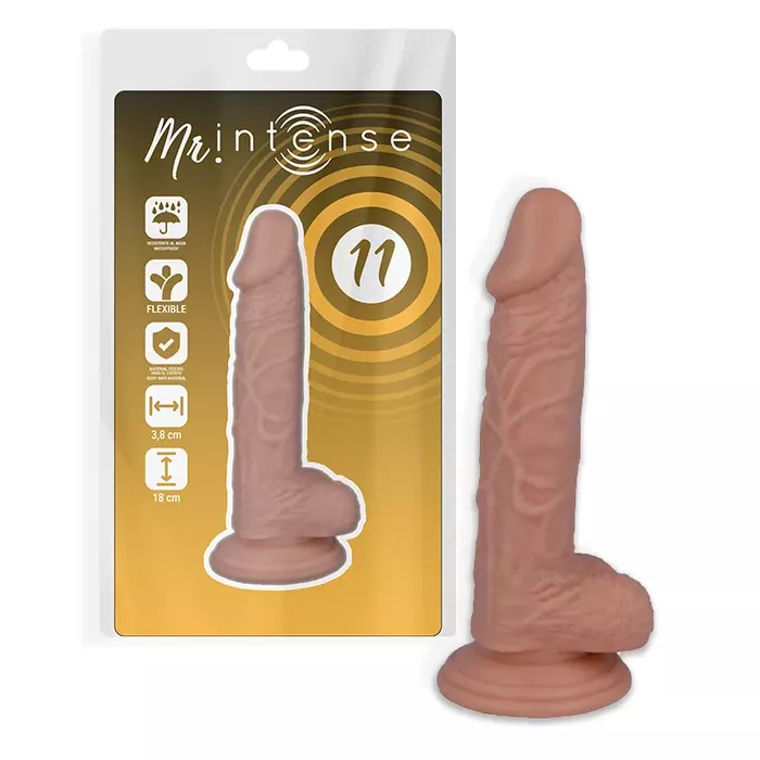 Dildo mr. intense D-216092 — silikons 18 cm Photo 8