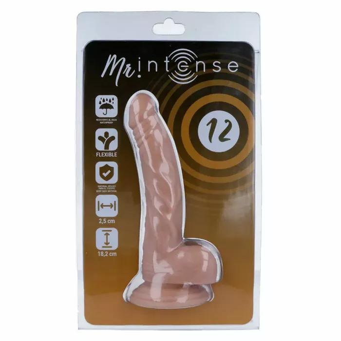 Dildo mr. intense D-216093 — silikons 18.2 cm Photo 3