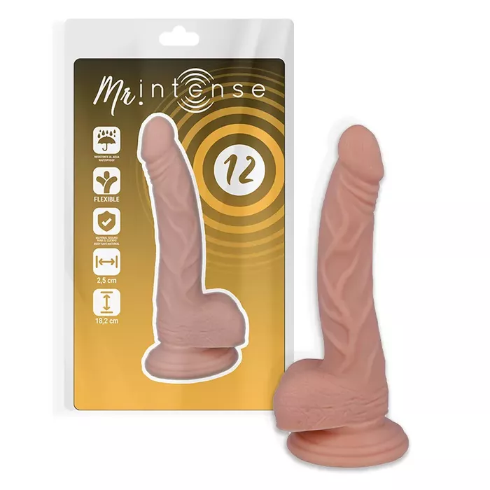Dildo mr. intense D-216093 — silikons 18.2 cm Photo 8