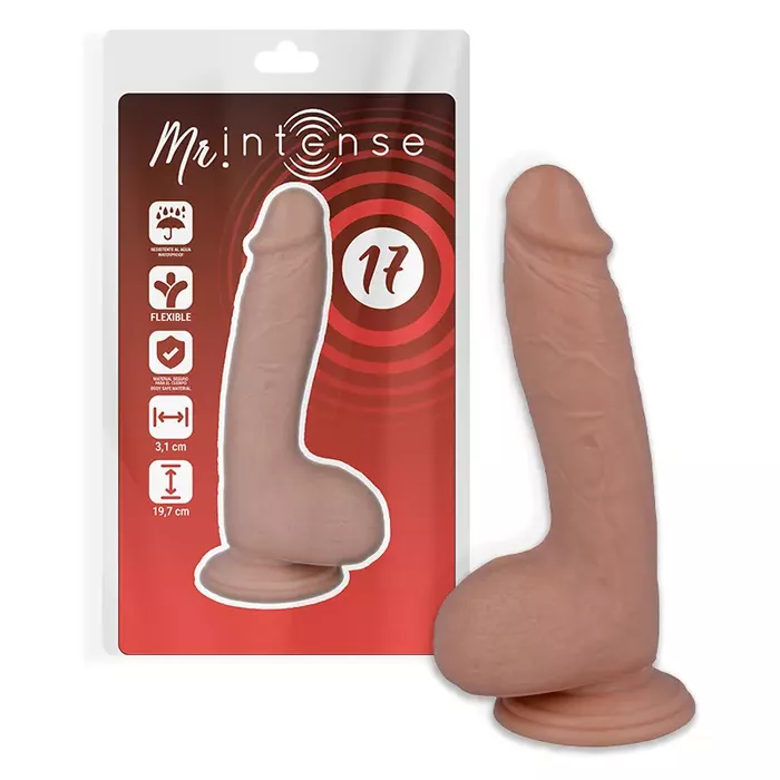 Dildo mr. intense D-216098 — silikons 19,7 cm Photo 6
