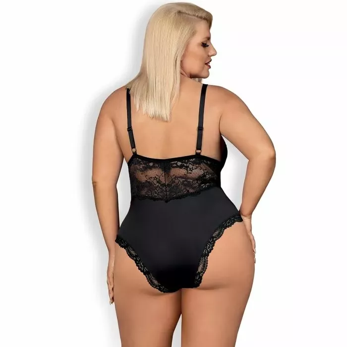 Боди OBSESSIVE OBS Body 2XL/3XL, чёрное, размер XXL Photo 2