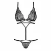 Боди OBSESSIVE D-222006 — женское S/M, чёрное Photo 3