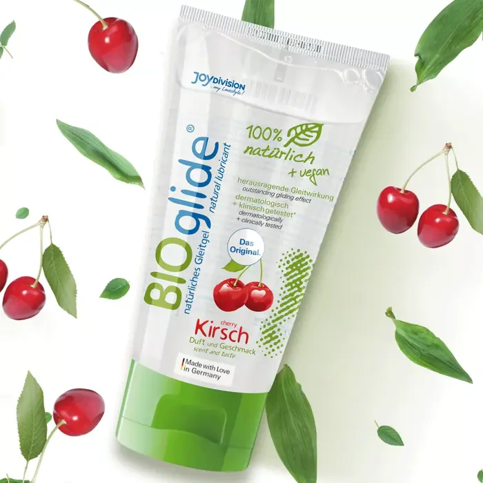BIOGLIDE Cherry ūdens bāzes lubrikants 80 ml Photo 2