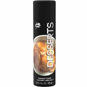 WET DESSERTS BANANAS FOSTER WATERBASED LUBRICANT  89 ML