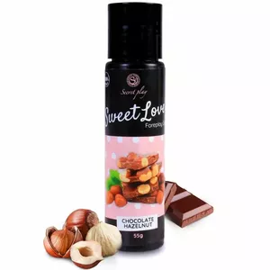 SECRETPLAY GEL SWEET LOVE CHOCOLATE WITH HAZELNUT 60 ML