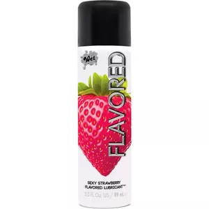 WET FLAVORED LUBE STRAWBERRY 89 ML