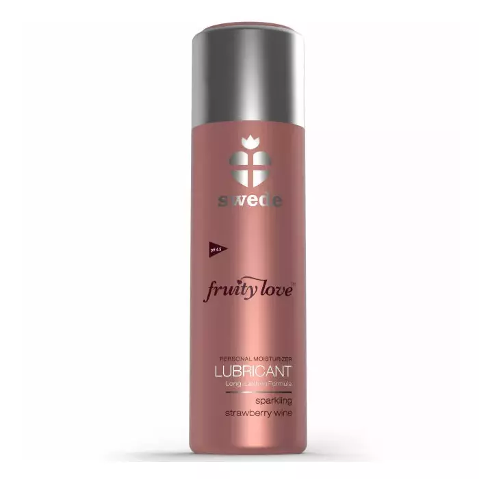 SWede Fruity Love Sparkling Strawberry Wine 100 ml lubricant Photo 2